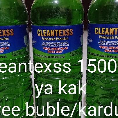 Cleantexss 1 Botol 1500Ml Original Pembersih Lantai Cleantexs Pembersih Toilet Clean Texs Pambersih 