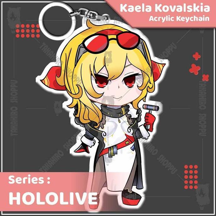 Keychain Acrylic / Gantungan Kunci Akrilik HOLOLIVE KAELA KOVALSKIA.NP