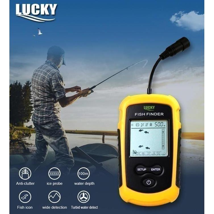 LUCKY FFC1108 Portable Sonar Fish Finder Fishing Lure