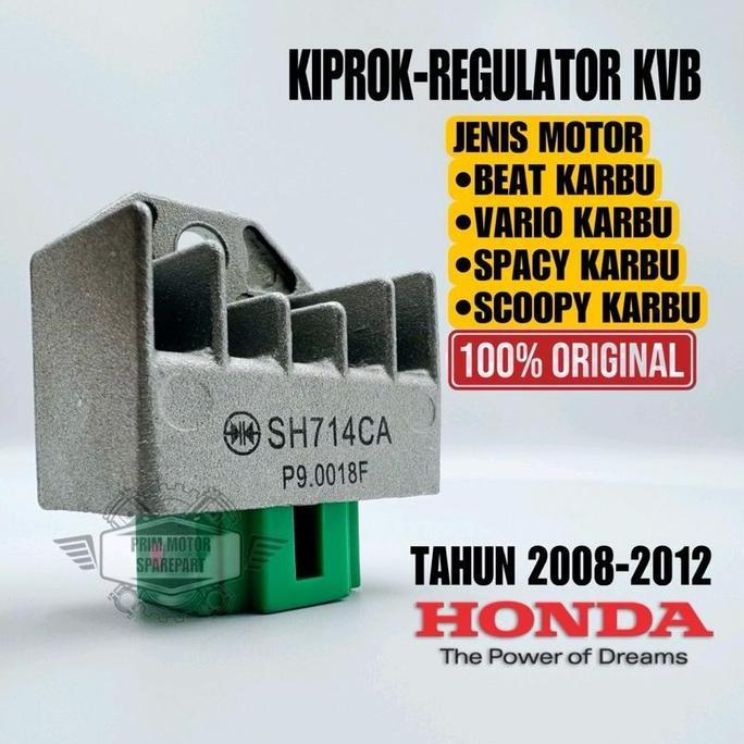 ORIGINAL KIPROK REGULATOR KVB BEAT KARBU KIPROK VARIO KIPROK SCOOPY KIPROK SPACY Motorcycle