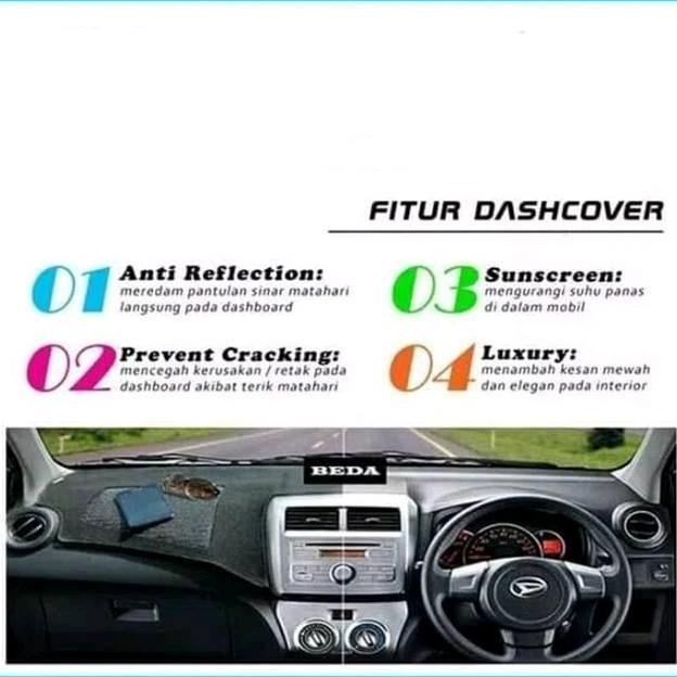 Aksesoris Interior Cover Dashboard Kijang KAPSUL / LGX / KRISTA Pelindung Dashboard Hiasan Dashboard
