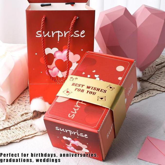 RDEAYKado Untuk Pacar/ Surprise Box / Kado Ulang Tahun / Hampers Ulang Tahun Cewek / Kado Cewek / Ka