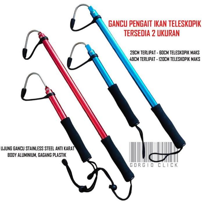 Ganco / Gancu Pengait Ikan Teleskopik