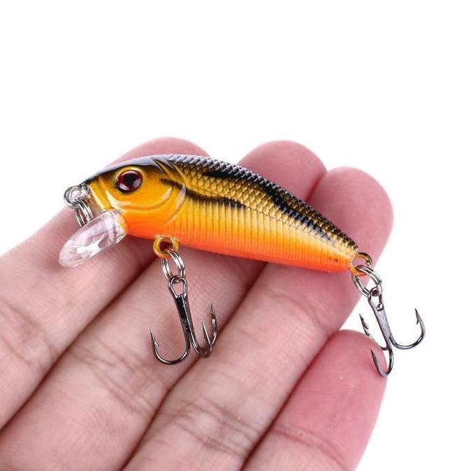 Umpan Pancing Ikan Casting / Fishing Lure Minnow / Minnow Lure Floating Uk 5 cm