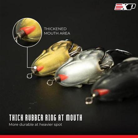 EXP Bazzy Soft Rubber Frog EXP Soft Frog Murah Haruan Killer Katak Casting Umpan Katak Thailand Rubb