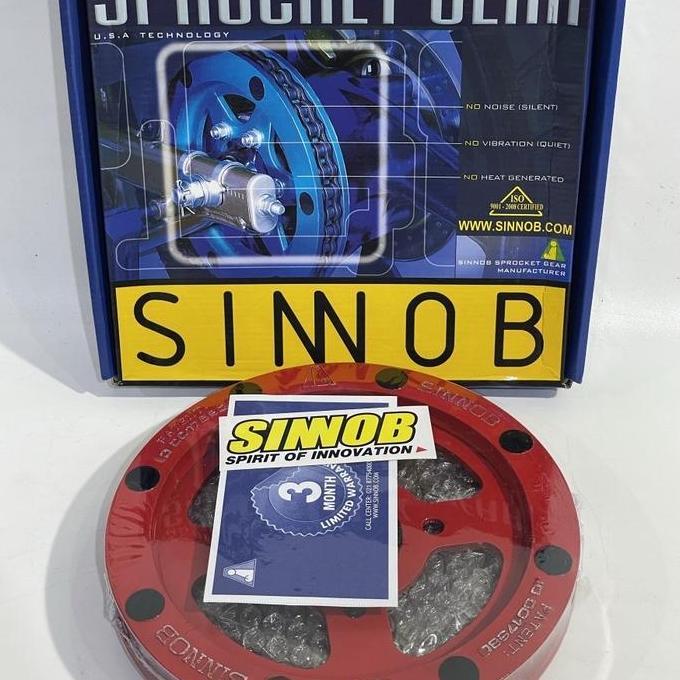 GEAR SET+RANTAI SINNOB VIXION NEW/VIXION OLD 1SET PNP