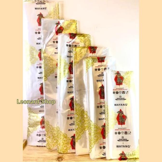 Washz- Kantong Plastik Kiloan Loundry Pp Wayang Bening Bedcover Baju & Boneka