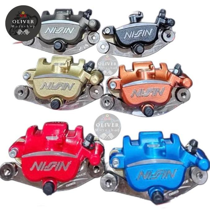 Kaliper Belakang Nissin Samurai 2Piston Vario160 Pcx150 Pcx160 ADV160