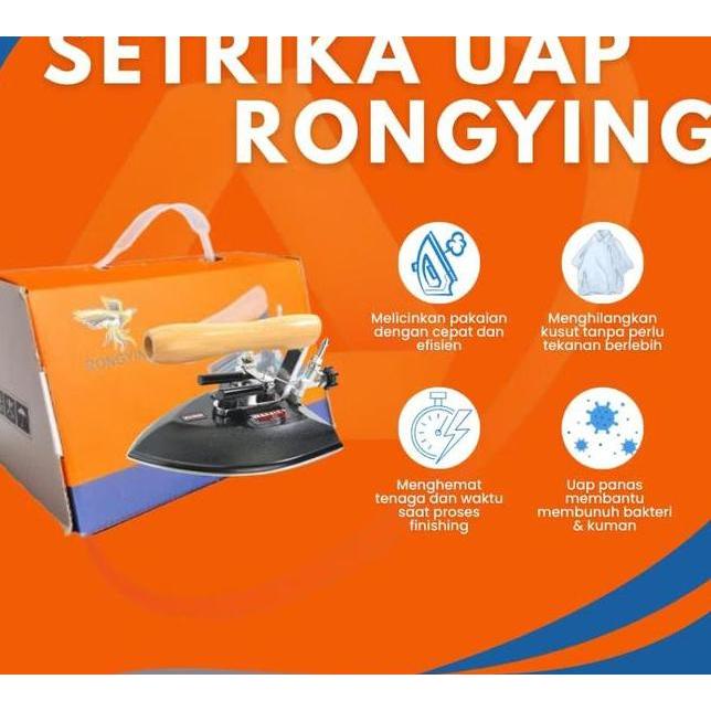 Gosokan Uap Setrika Uap Boiler Laundry