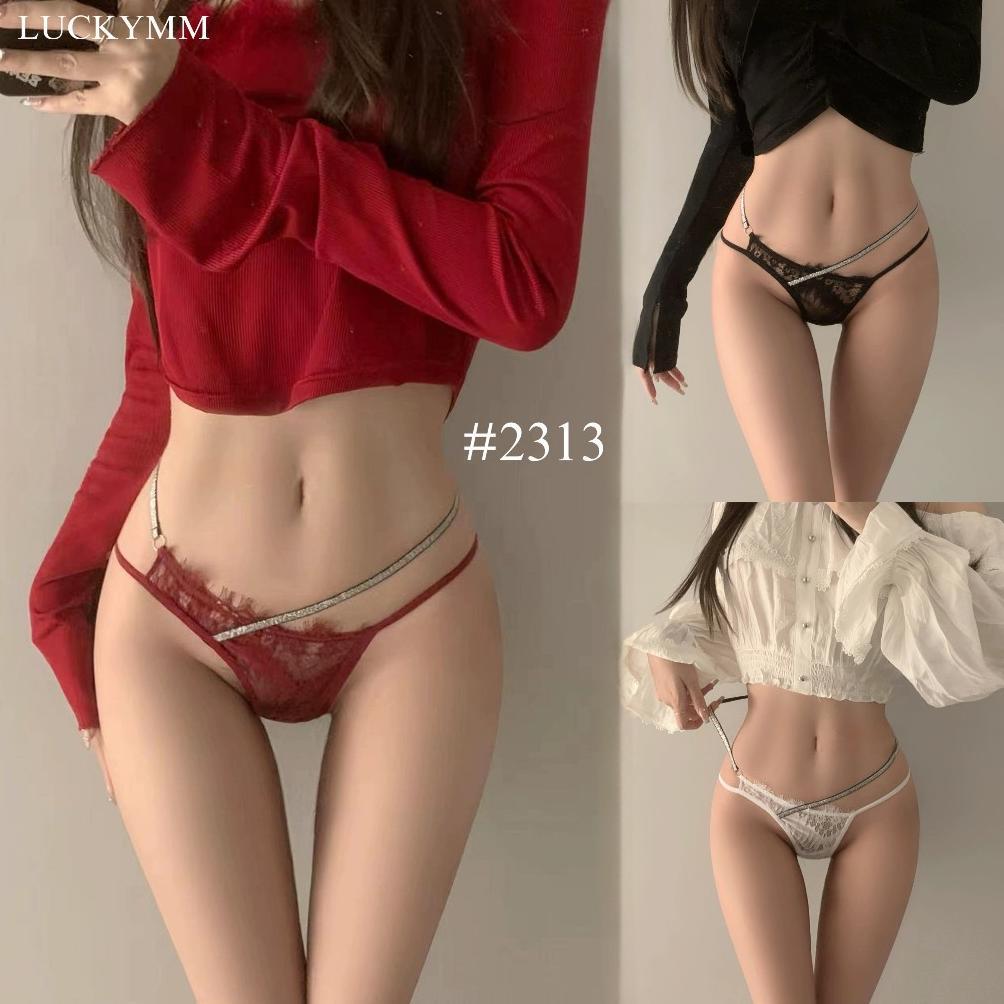 HOT Luckymm - Sexy Pantyhouse Wanita Dewasa / Celana Dalam Wanita Lace / CD Dinas / Underwear Transp