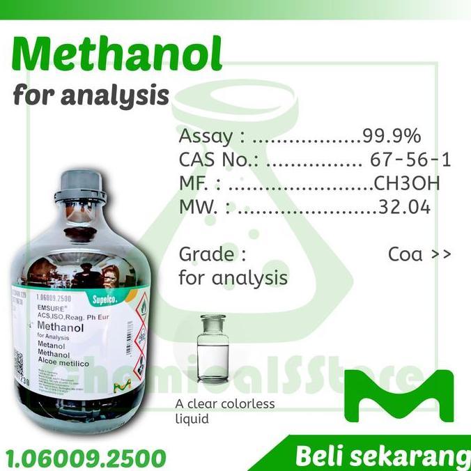 Methanol | for analysis | Merck Repack