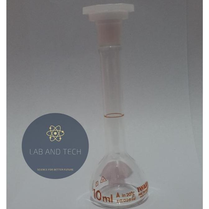 Labu Ukur 10 ml katalog 5645-10 Iwaki Original Class A