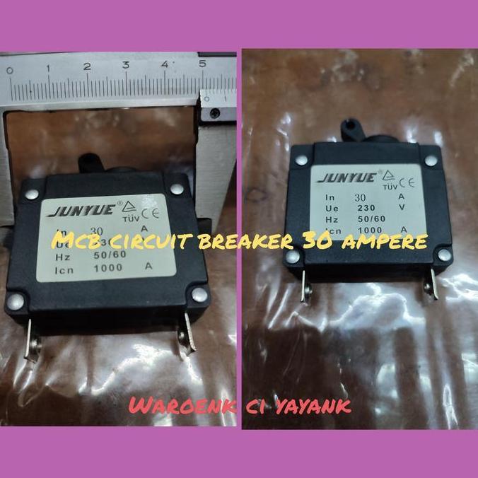 MCB CIRCUIT BREAKER GENSET 5000 WATT ( 30 AMPERE) TERBARU