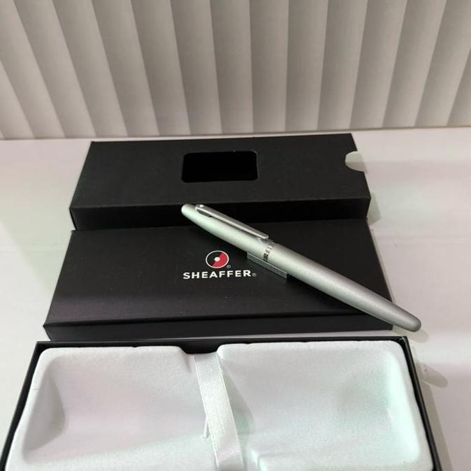 Pulpen Sheaffer VFM Strobe Silver Rollerball LA