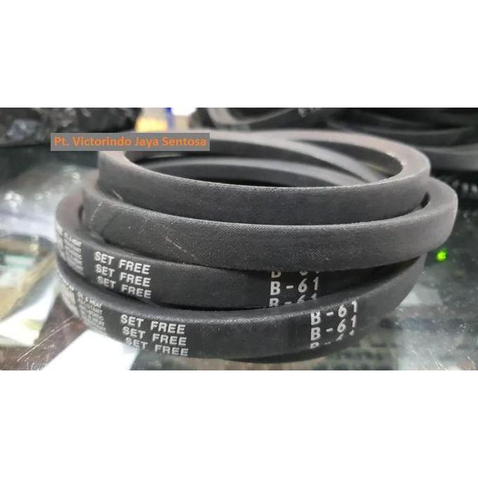 VANBELT TALIKIPAS V BELT MITSUBOSHI B 61 , B61 ATAU B-61 RESTOCK!