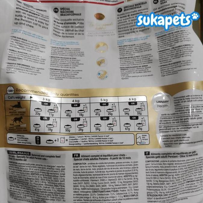 Cod,Bisa- Royal Canin Adult Persian Makanan Kucing Desa Persia Kg