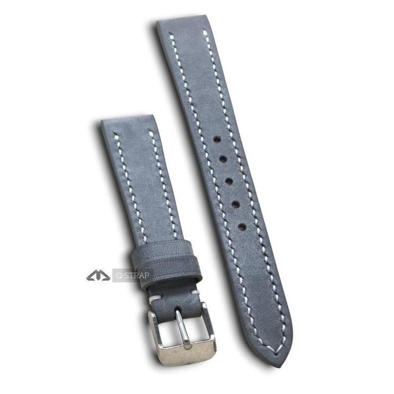 Tali jam kulit asli handmade light gray tank / sanda tank / tali jam sanda tank aksesoris jam