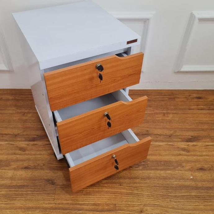 TERLARIS NAKAS DRAWER 212 213 KAKI RODA FURNITURE MINIMALIS