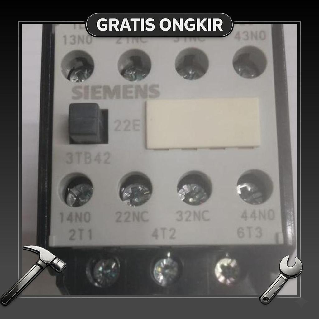 Kontaktor Siemens Type: 3Tb/Tf42 22 220Vac