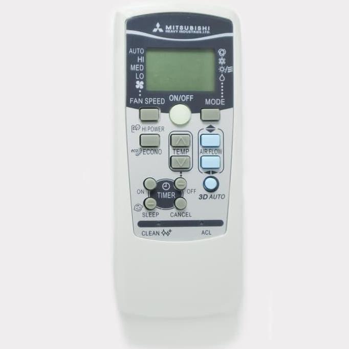 REMOTE AC MITSUBISHI HEAVY INDUSTRIES BARU