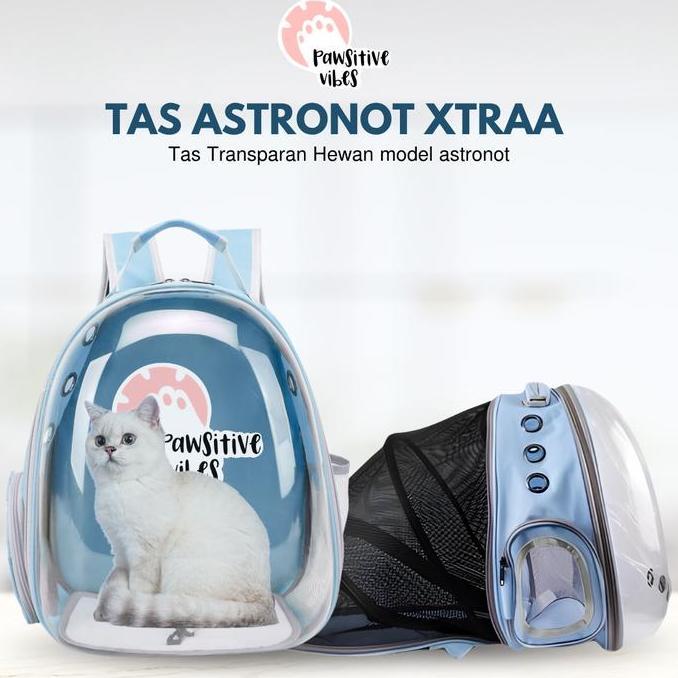 Cod,Bisa- Tas Astronot Xtra Jaring |Tas Astronot Kucing Anjing | Pet Cargo