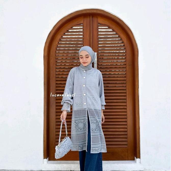 JUAL ALUNA LACEY TUNIC (ORIGINAL LABEL LOCANA) JUAL