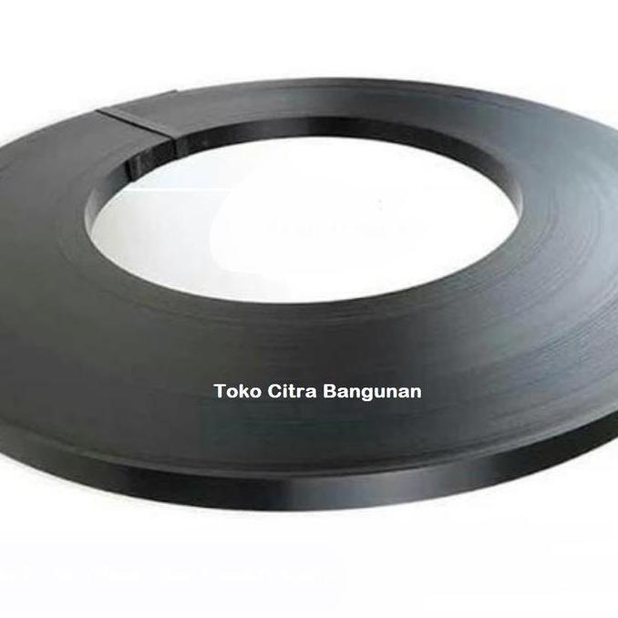 Plat Strapping Band 11.5 x 0.25 mm Stainless Lapis PVC Pengikat Peti