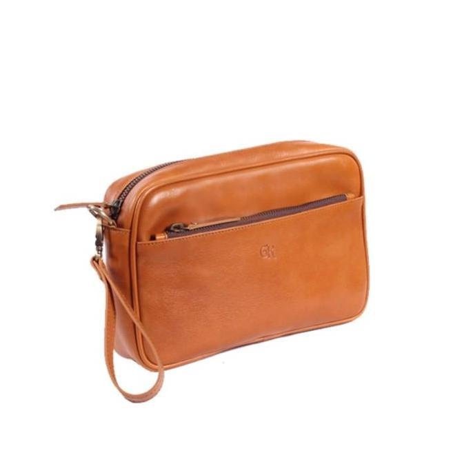 Tas Pria Gk Janu Pouch Bag - Pouch Pria Kulit Asli/Pouch Kulit/Pouch Bag Kulit