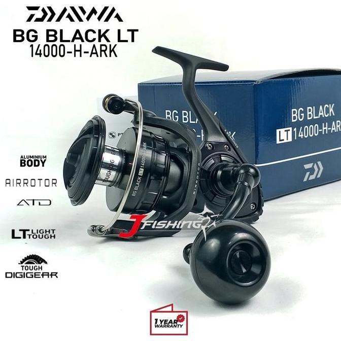 TERMURAH - Reel DAIWA BG BLACK LT | Metal Body | 2500 s/d 14000 Laut 21 | Garansi Resmi