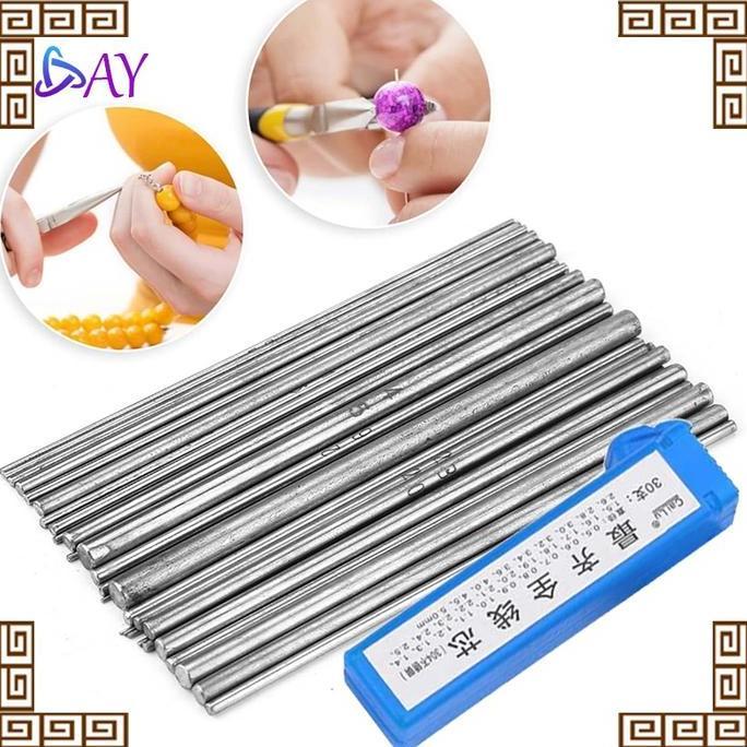 VIVIJEE Kawat Gulung Perhiasan Solid Alat Pembuat Coil untuk Kerajinan Tangan & Wire Wrapping Mandre