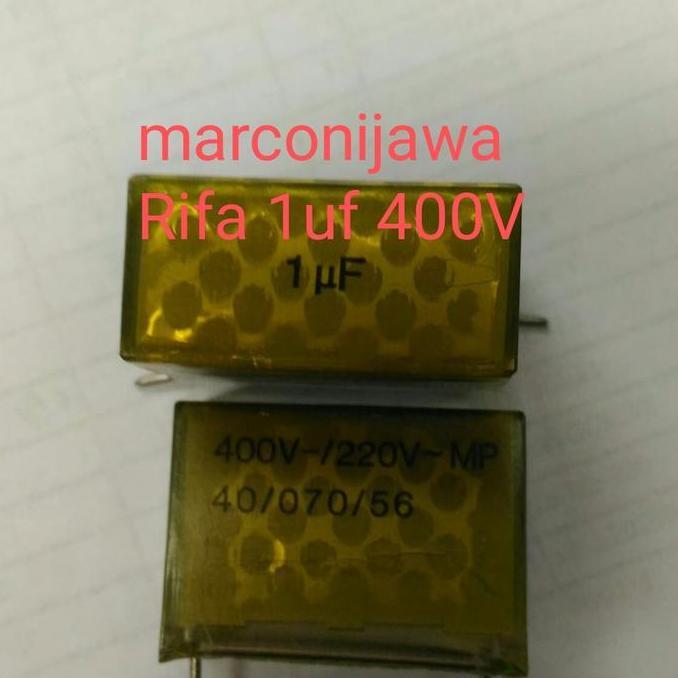 Ready Capasitor 1uf 400Vdc 220vac Rifa japan