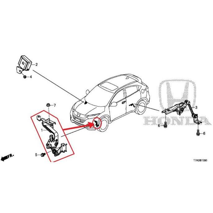 Sensor Lampu / Headlight Adjuster JAZZ GK5 & HRV 2015-2021 Original