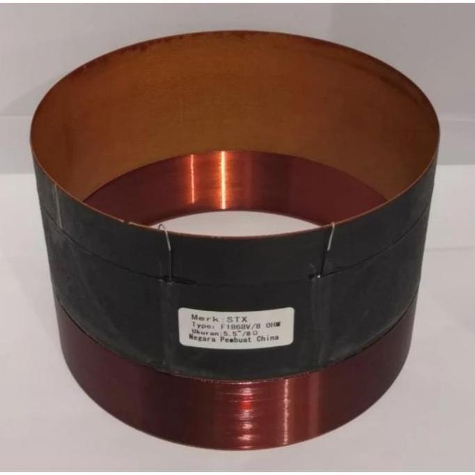 Ready spul speaker 1868V 18 inchi lilitan coil 5,5 inchi speaker spol spool DESKRIPSI VOICE COIL, SP