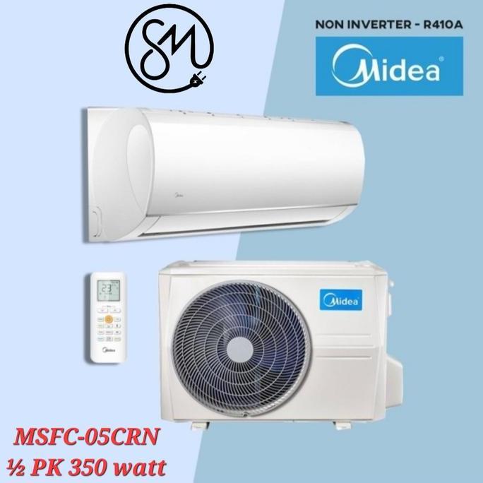 Terlaris Ac Midea 1/2 Pk Msfc-05Crn1 05Crn 0,5