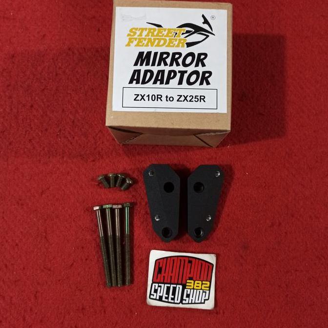 Bracket Dudukan Spion Mirror Adaptor Street Fender ZX25R Spion ZX10R