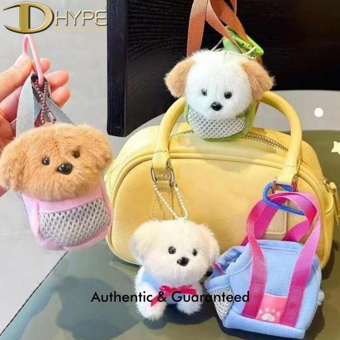 Ready DOG CARRIER BAG CHARM KEYCHAIN 100% ORIGINAL