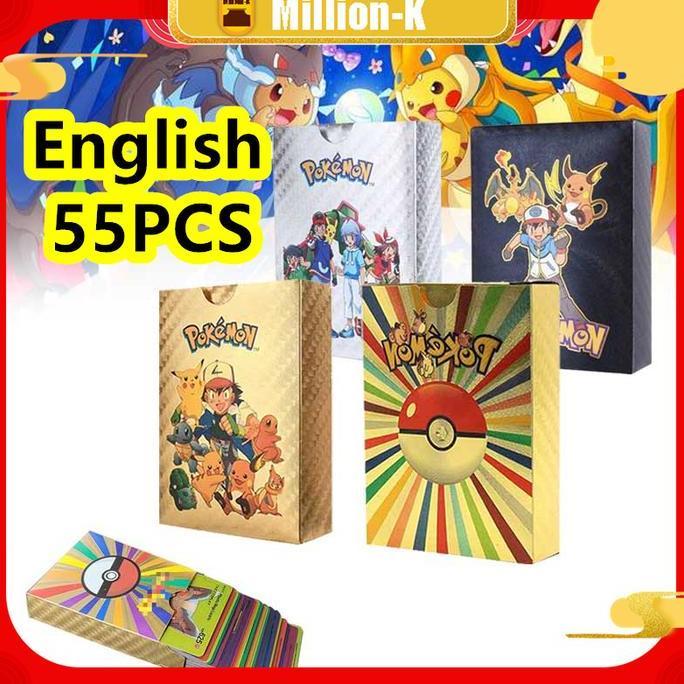 ICHENGO Pokemon Trading Card Kartu Pokemon Card Booster Pack box Pokemon Cards PROTOK