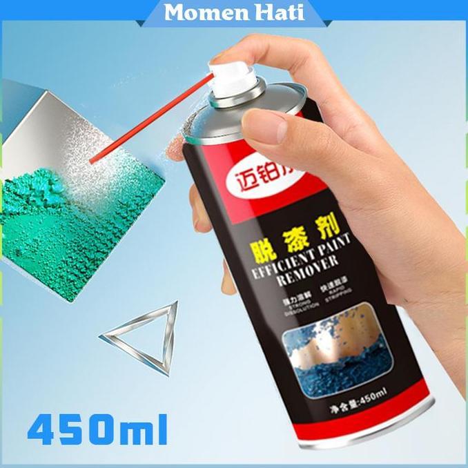 BOWTEKH 450ml Paint Remover Body Plastik Paint Remover Velg Motor Perontok Cat Tembok PROTOK