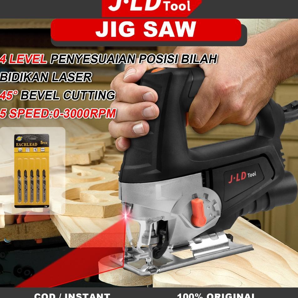 Jld Jig Saw Laser 580Watt Gergaji Listrik Mesin Potong Jigsaw Jld Tools Mesin Gergaji Ukir Jigsaw Un