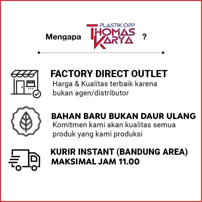 STARLINKSTORE KANTONG PLASTIK DOVE 27X30 MUAT MIKA BENTO SEKAT 5 / BOX DONAT ISI 3 / DUS BROWNIES UK