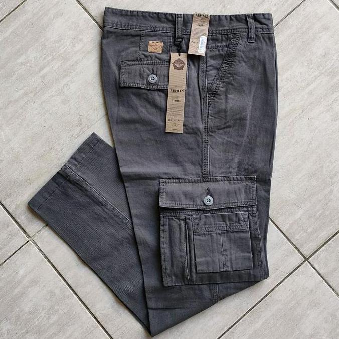Trousers- Celana Cargo#Gunung#Kantong Kantong#Pria#Cowok#Celana Poket Pria#Celana Panjang Cargo Pria