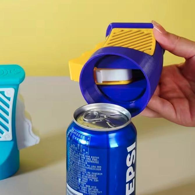 Kaleng Opener Pembuka Kaleng Botol Minuman Praktis Alat Buka Tutup Kaleng Botol Minuman Ringan Opene