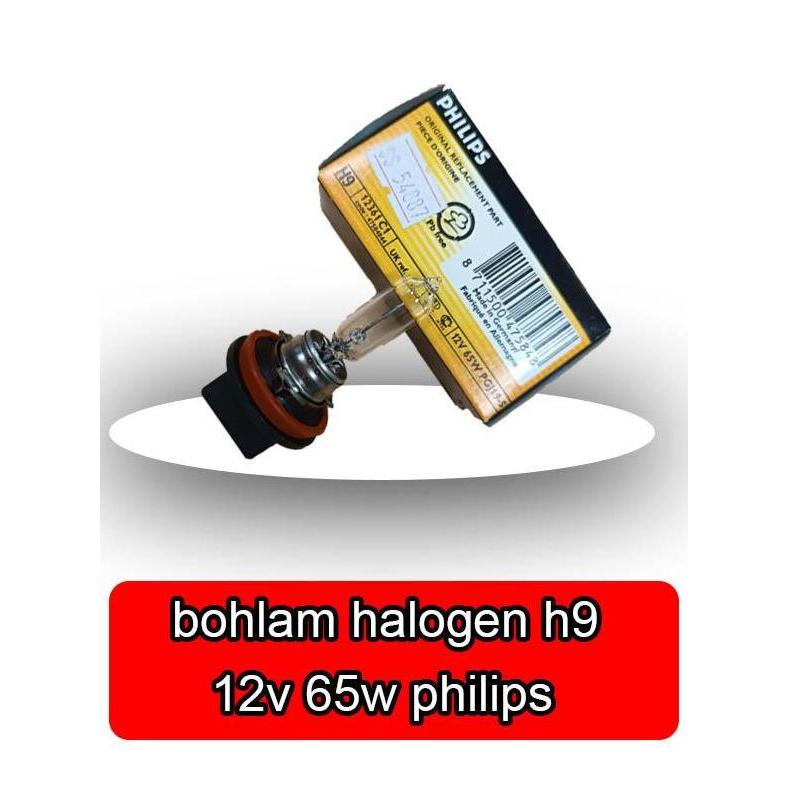 Bohlam Lampu Halogen Philips H9 12V 65W
