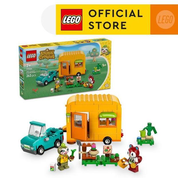 LEGO Animal Crossing 77054 Leif's Caravan & Garden Shop (263 Pieces), Building Block, Toys, Bricks