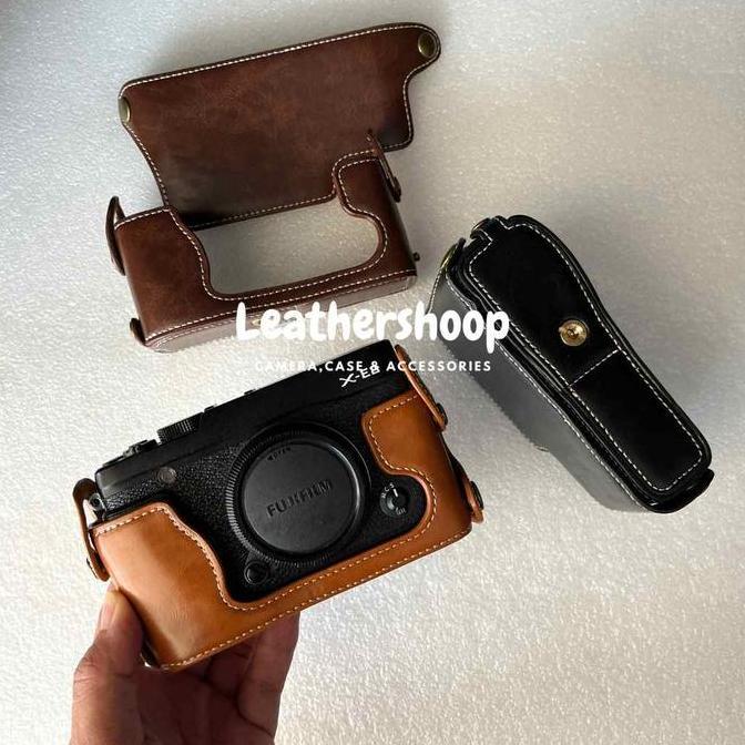 Halfcase Leather Fujifilm XE1 XE2 XE2S Body Cover FAB