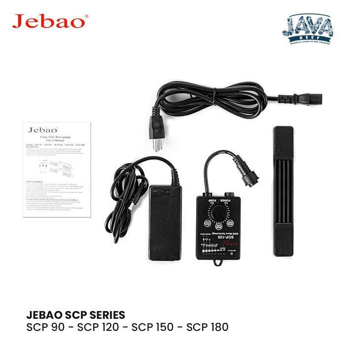 Jebao Cross Flow Wavemaker SCP 120 Pompa Wavemaker untuk arus gelombang Air