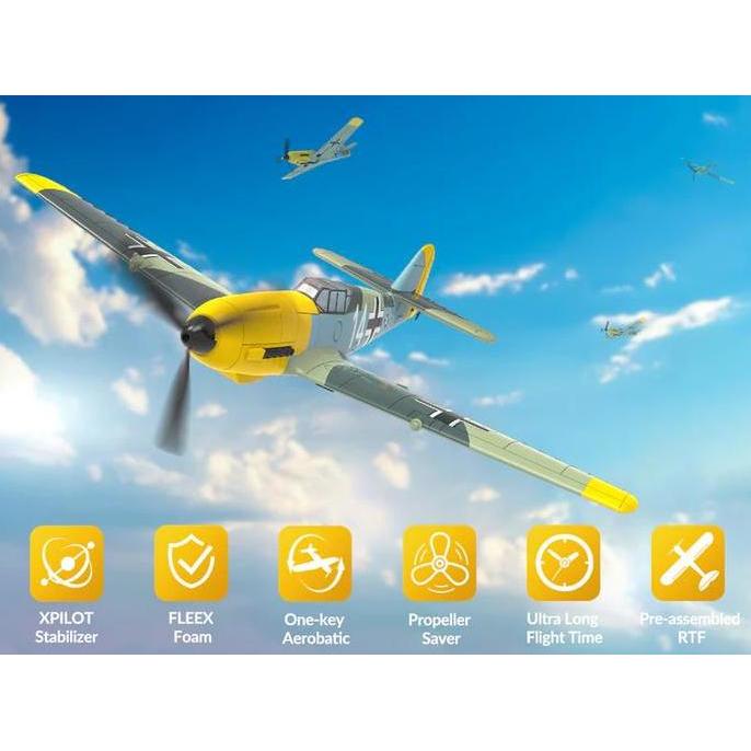 TERLARIS VOLANTEX BF109 WARBIRD W/ GYRO RC AIRPLANE RTF
