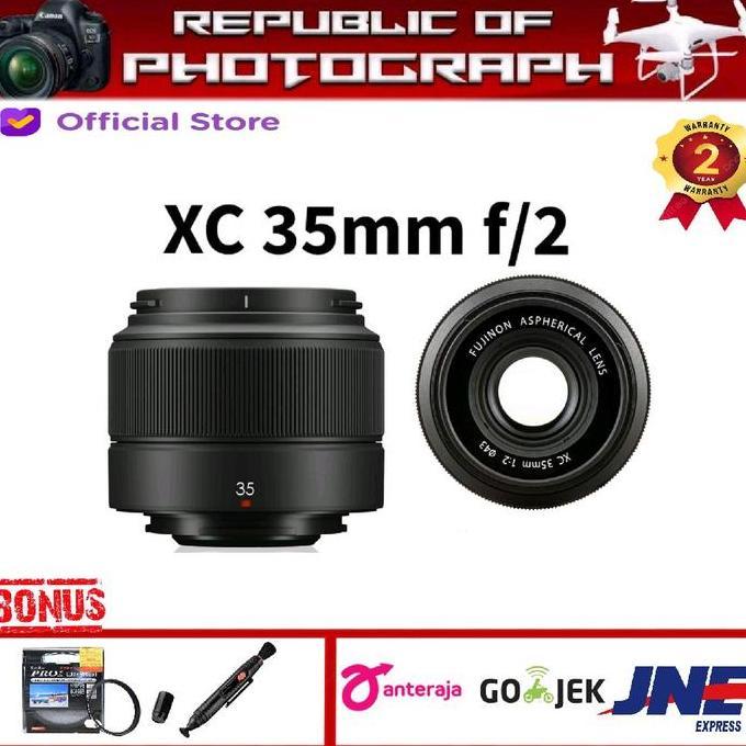 BEBAS ONGKIR - FUJIFILM XC 35MM F2/ FUJINON XC 35MM F2 / FUJINON 35MM F2