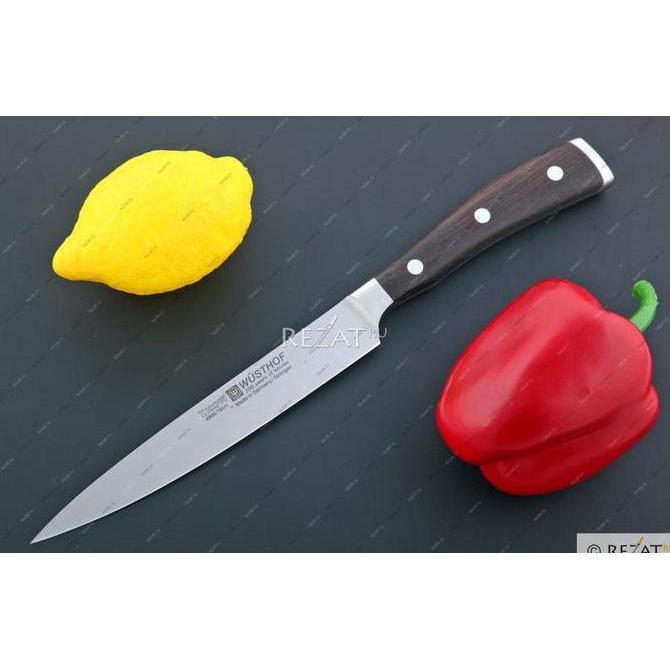 Wusthof Ikon Utility Knife 4906 / 16cm Pisau Solingen Germany Tajam