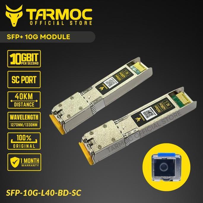 TERLARIS TARMOC SFP-10G-L40-BD-SC | SFP+ 10G BIDI 40KM SC | SFP+ 10G 40KM SINGLE MODE